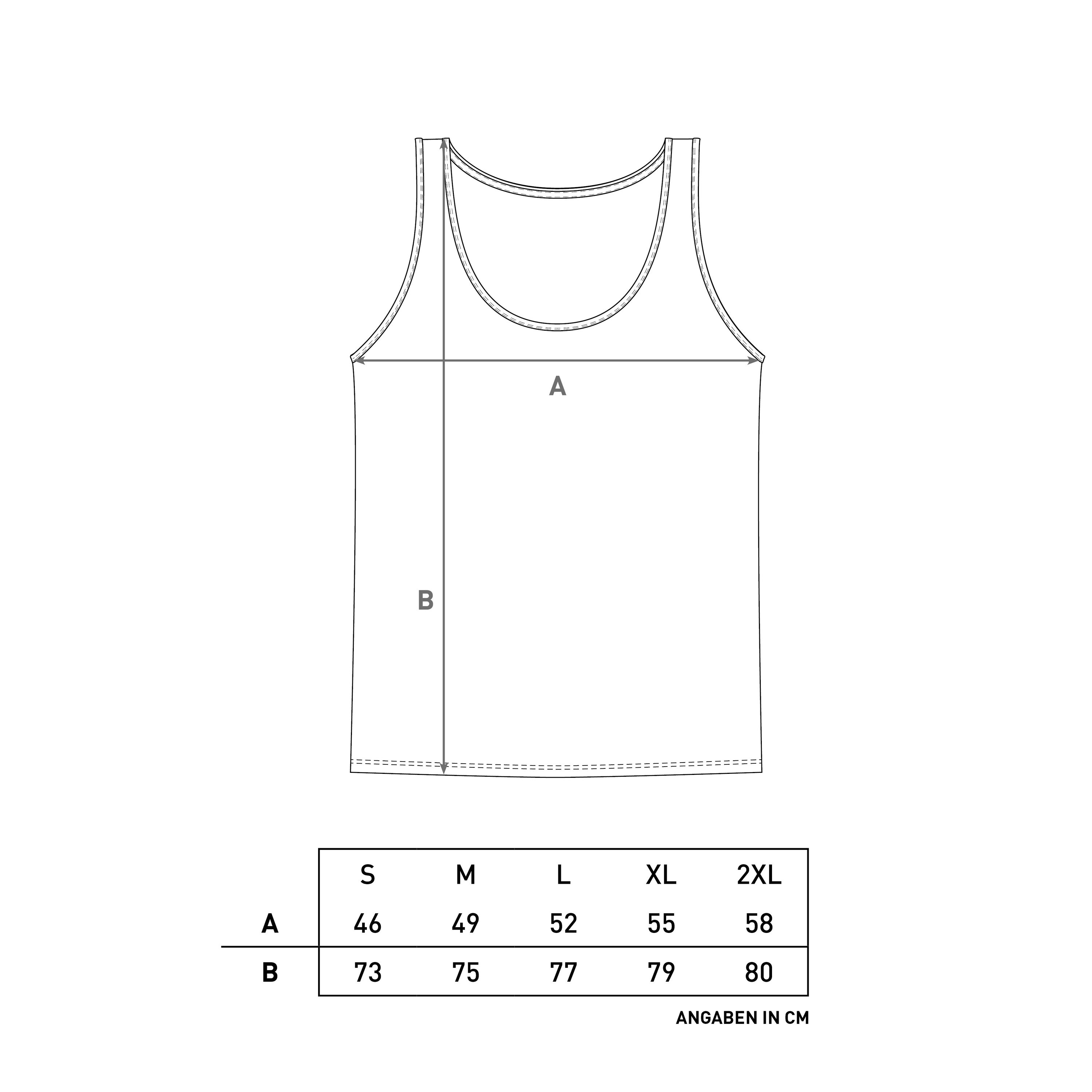 Herren Tank Top old school weiß