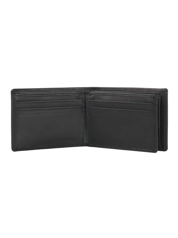 Jost Aarhus Geldbörse Leder 10 cm in schwarz günstig kaufen onesize