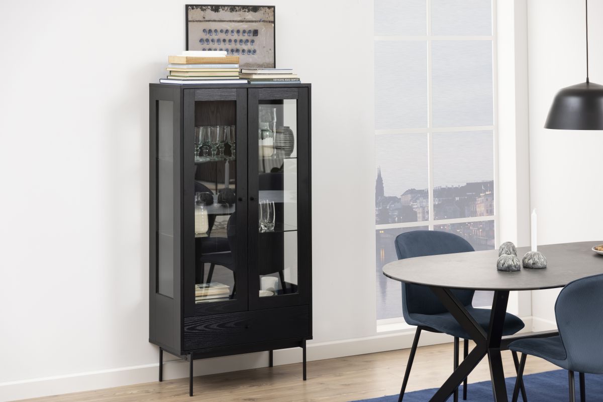 Vitrine Angus Schwarz