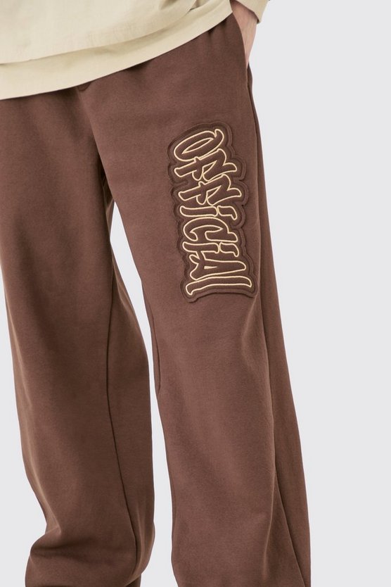 Tall Jogginghose mit Official Applikation