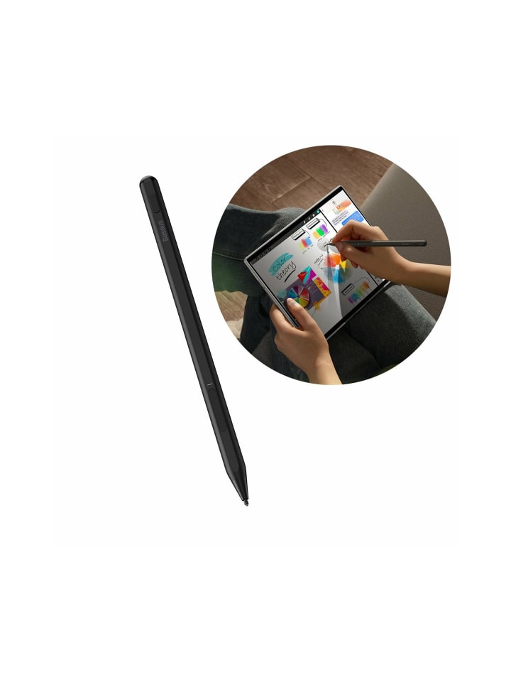 Baseus Aktiver Stift kompatibel mit Microsoft Surface MPP 2.0 Baseus Smooth Writing Series – Schwarz in Schwarz günstig kaufen onesize