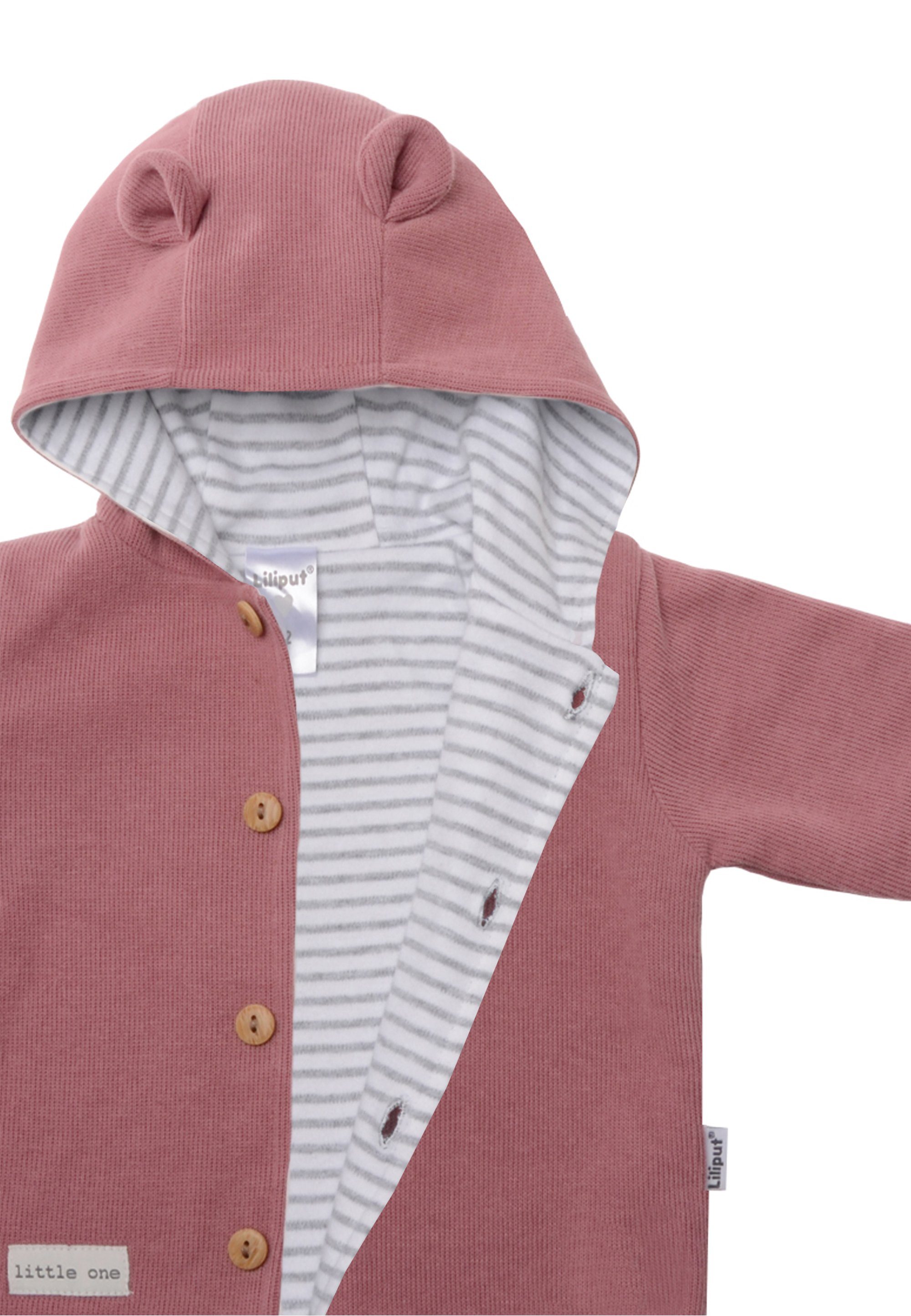 Liliput Sweatjacke mit niedlichen Ohren an der Kapuze
