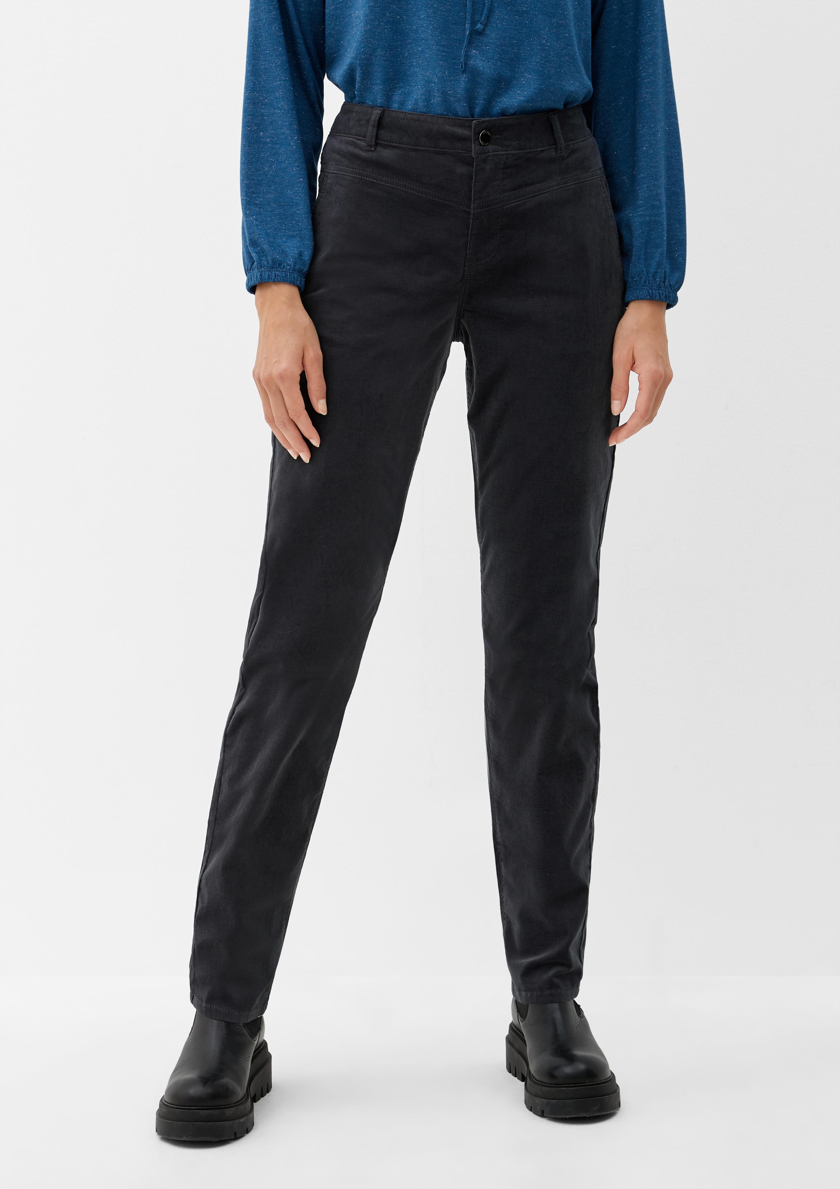 Slim: Chino aus Feincord  2124445-9855
