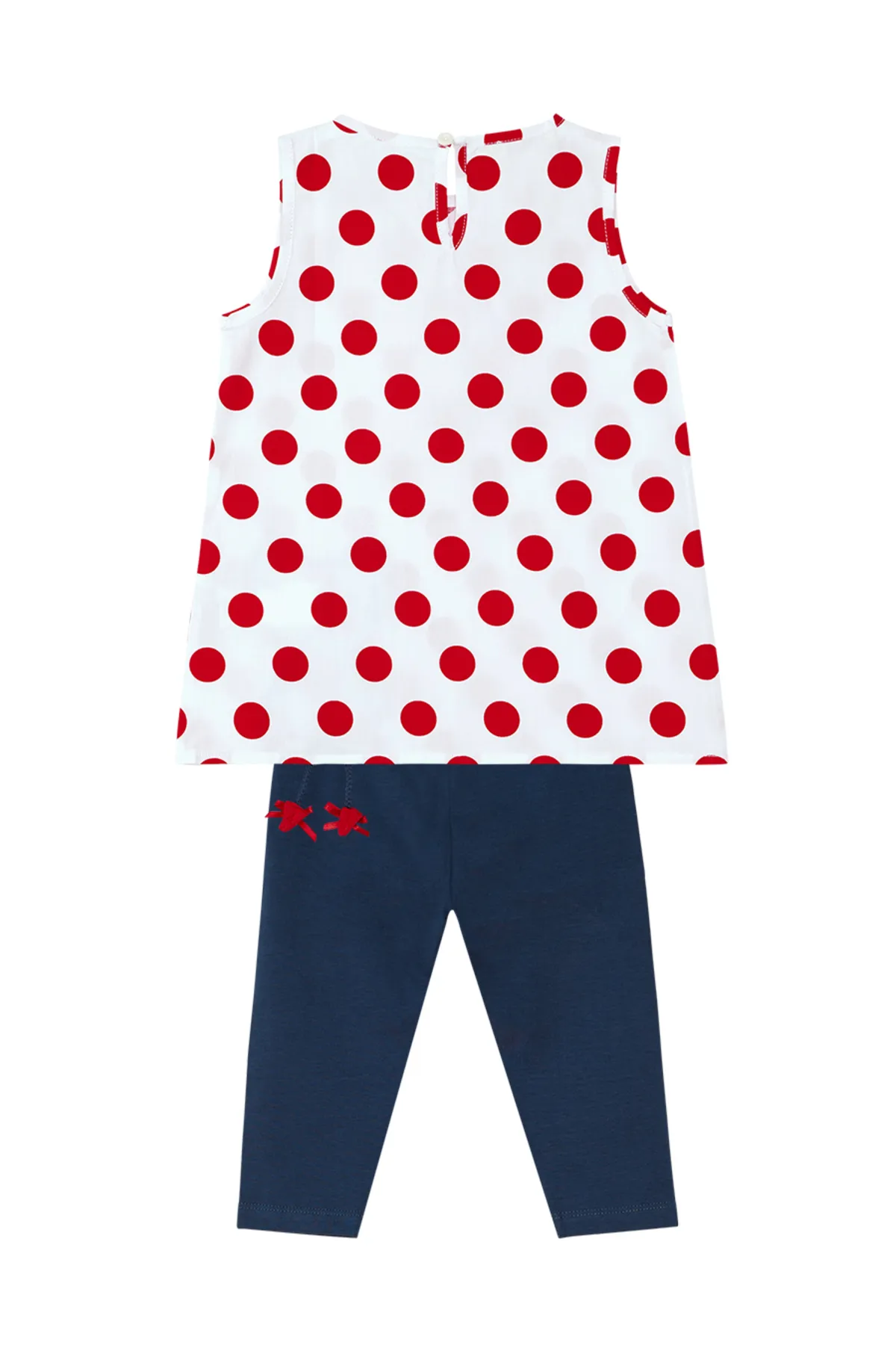 Denokids  Polka Dotted Lily Tunika-Strumpfhosen-Set für Mädchen