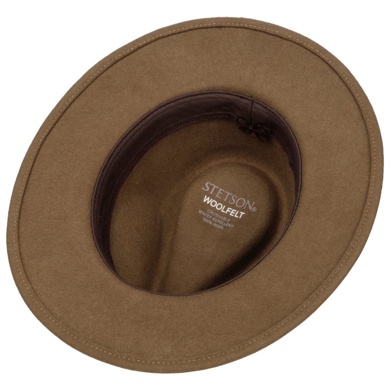 Stetson Filzhut (1-St) Wollfilzhut mit Ripsband