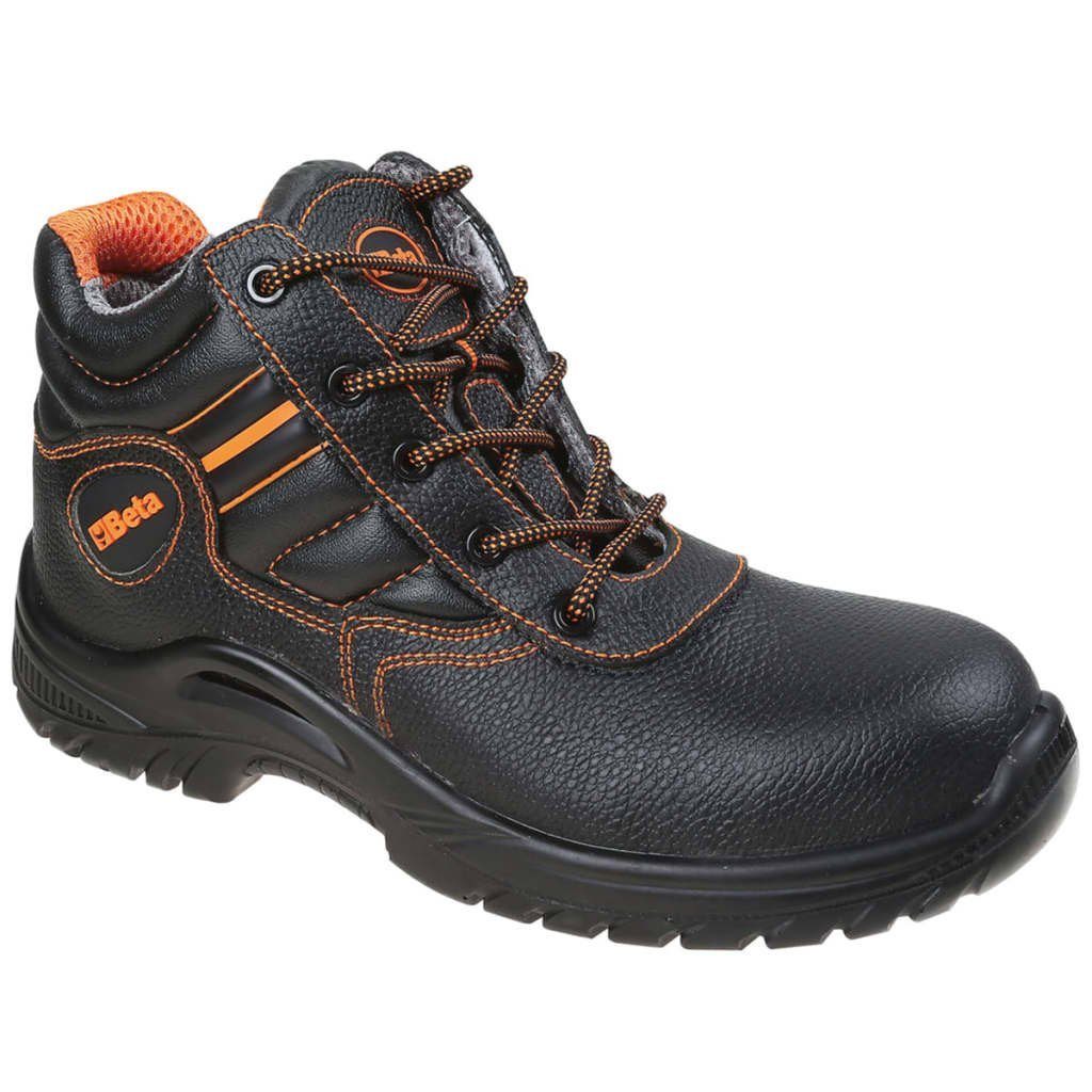 Beta Tools Sicherheitsschuhe 7201BKK Leder Gr. 44 072010444 Schnürschuh