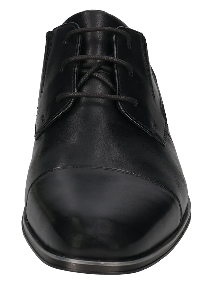 Bugatti Leder-Schnürschuhe 