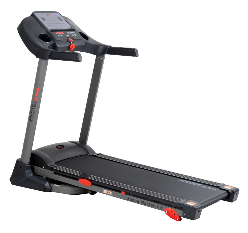 MOTIVE FITNESS by U.N.O. Laufband Speed Master 1.8M schwarz-grau