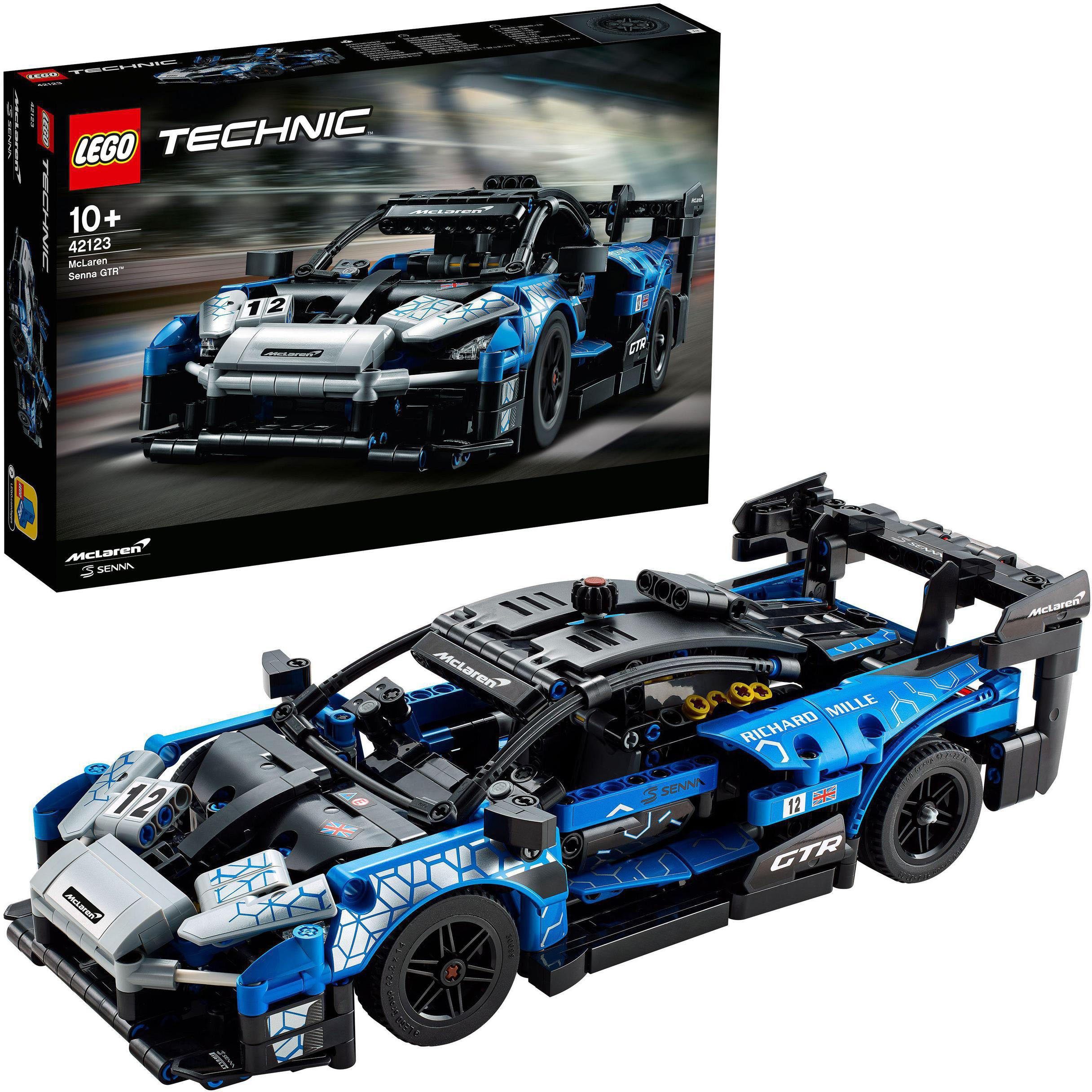 LEGO® Konstruktionsspielsteine McLaren Senna GTR™ (42123), LEGO® Technic, (830 St), Made in Europe