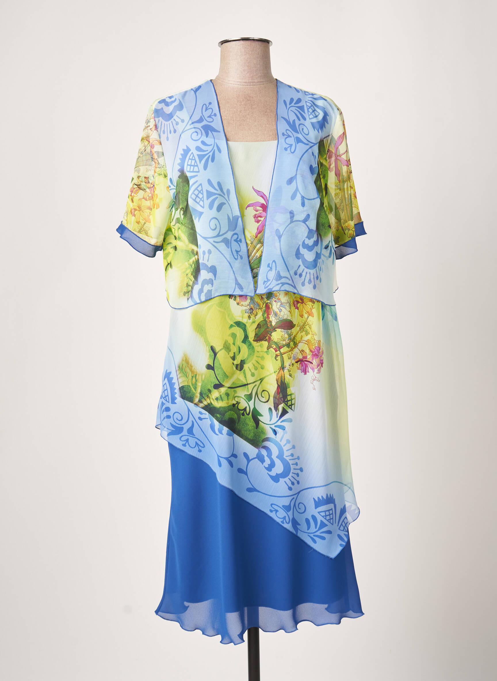 Jean Delfin Ensembles Robe Femme couleur bleu