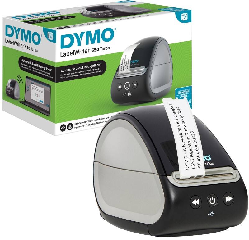 DYMO Turbo 550 Etikettendrucker Schwarz