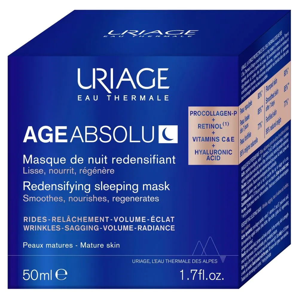Uriage Age Absolu Natmaske til hudtæthed