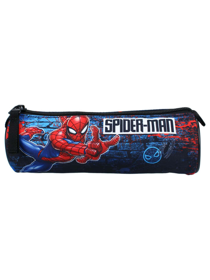 Spiderman Bleistifthalter Etui Federmappe Mehr als erstaunlich für Schule in Blau günstig kaufen 21 cm