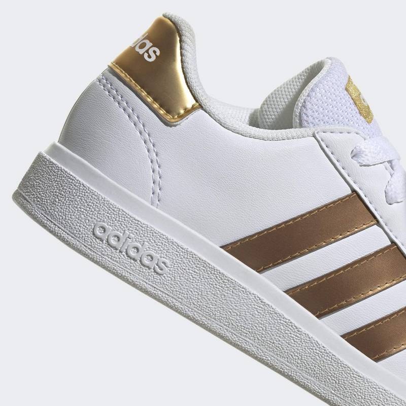 adidas Grand Court Sustainable Lace Schuh Sneaker Kinder