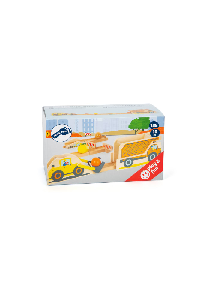 small foot Kugelbahn Kugelbahn Junior Baustelle 11382 in Mehrfarbig günstig kaufen onesize