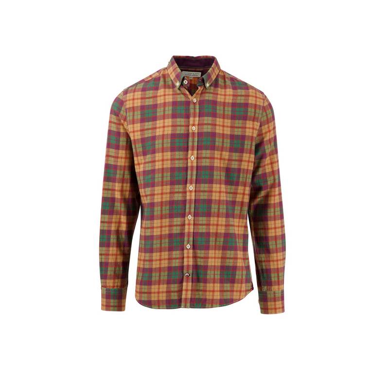 Colours & Sons Langarmhemd Herren