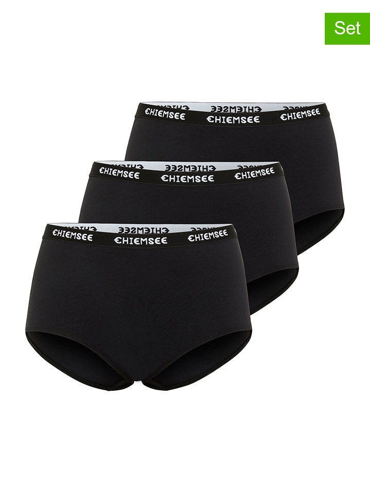Chiemsee 3er-Set: Pantys in Schwarz günstig kaufen