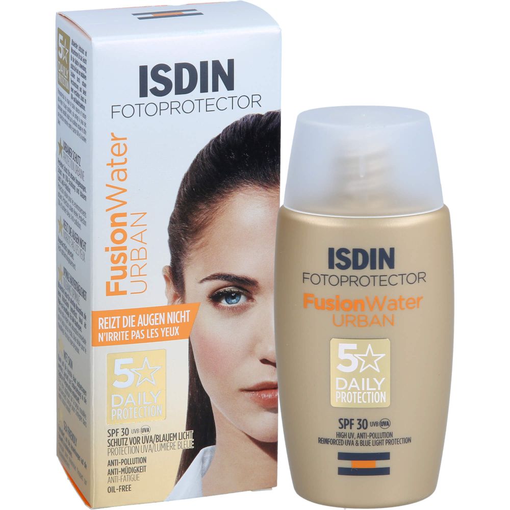 Fotoprotector Fusion Water Urban LSF 30