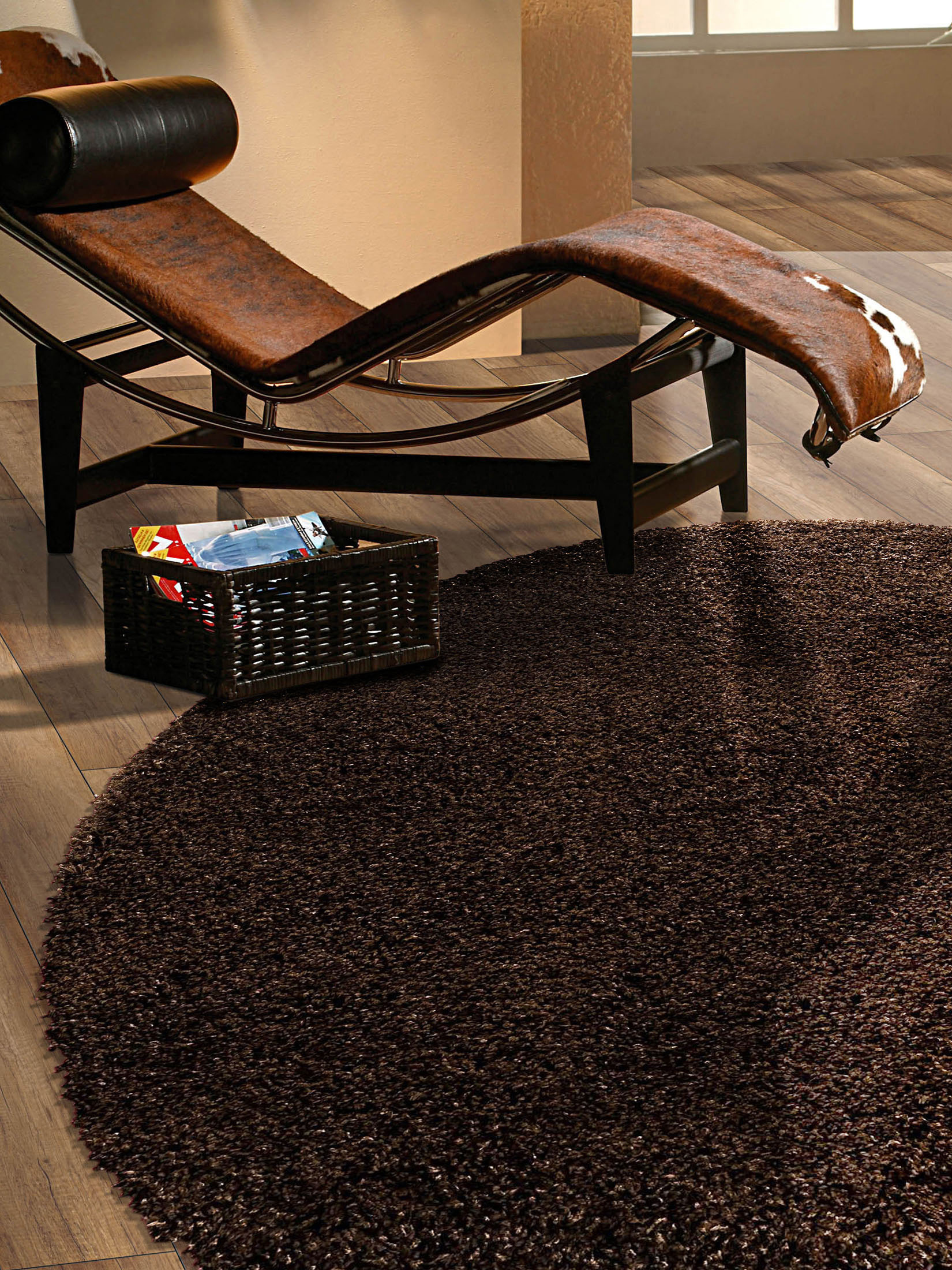 Creation Hochflor-Teppich, Mokka