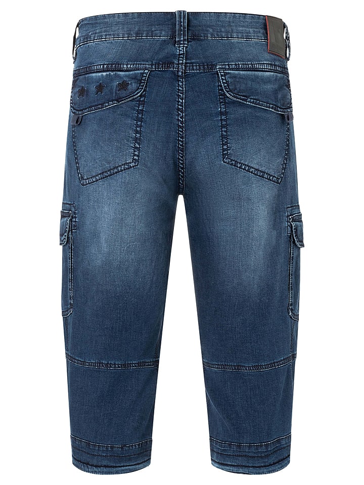 Timezone Jeans-Caprihose in Dunkelblau günstig kaufen