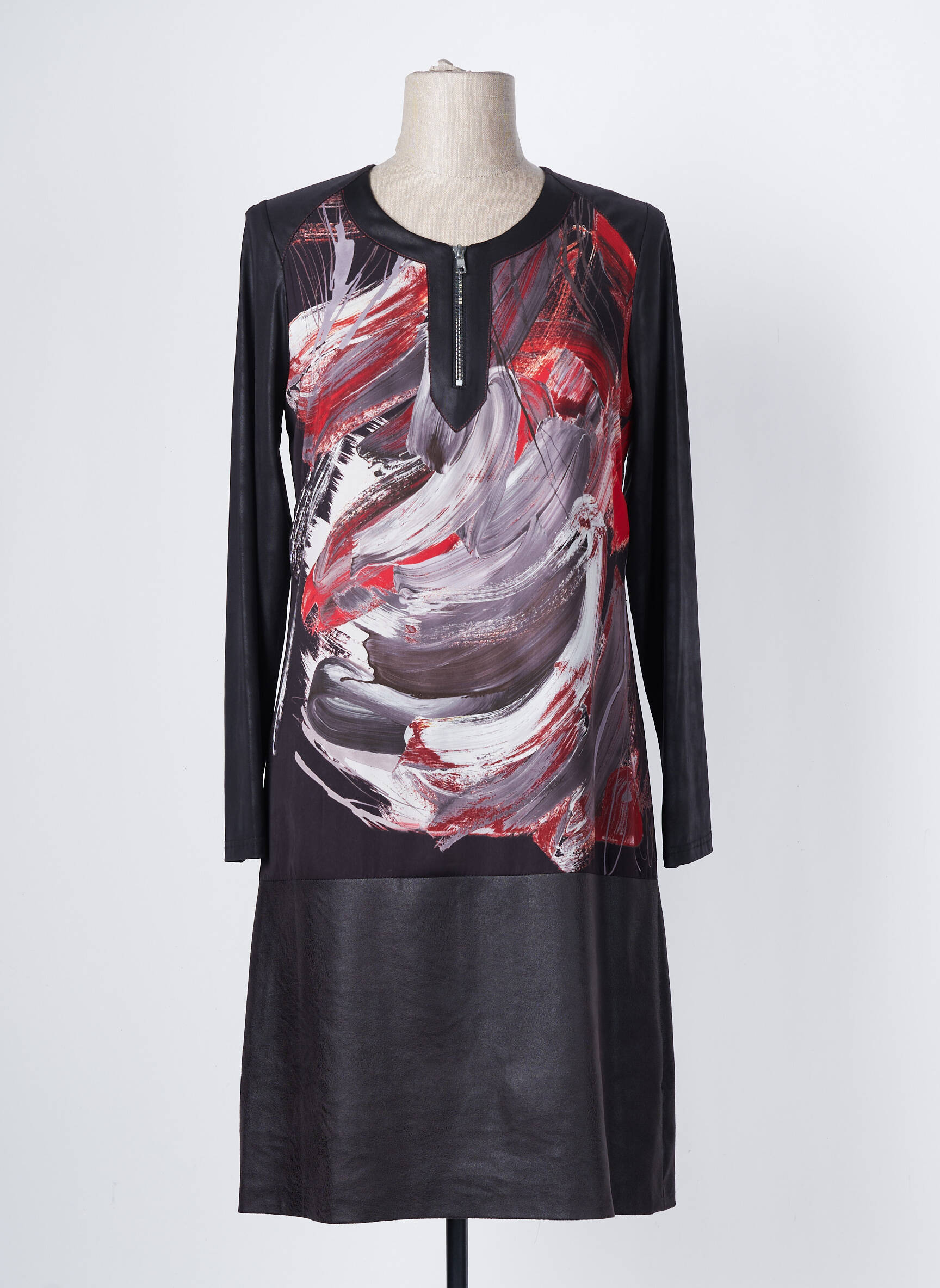 France Rivoire Robes Mi Longues Femme couleur noir