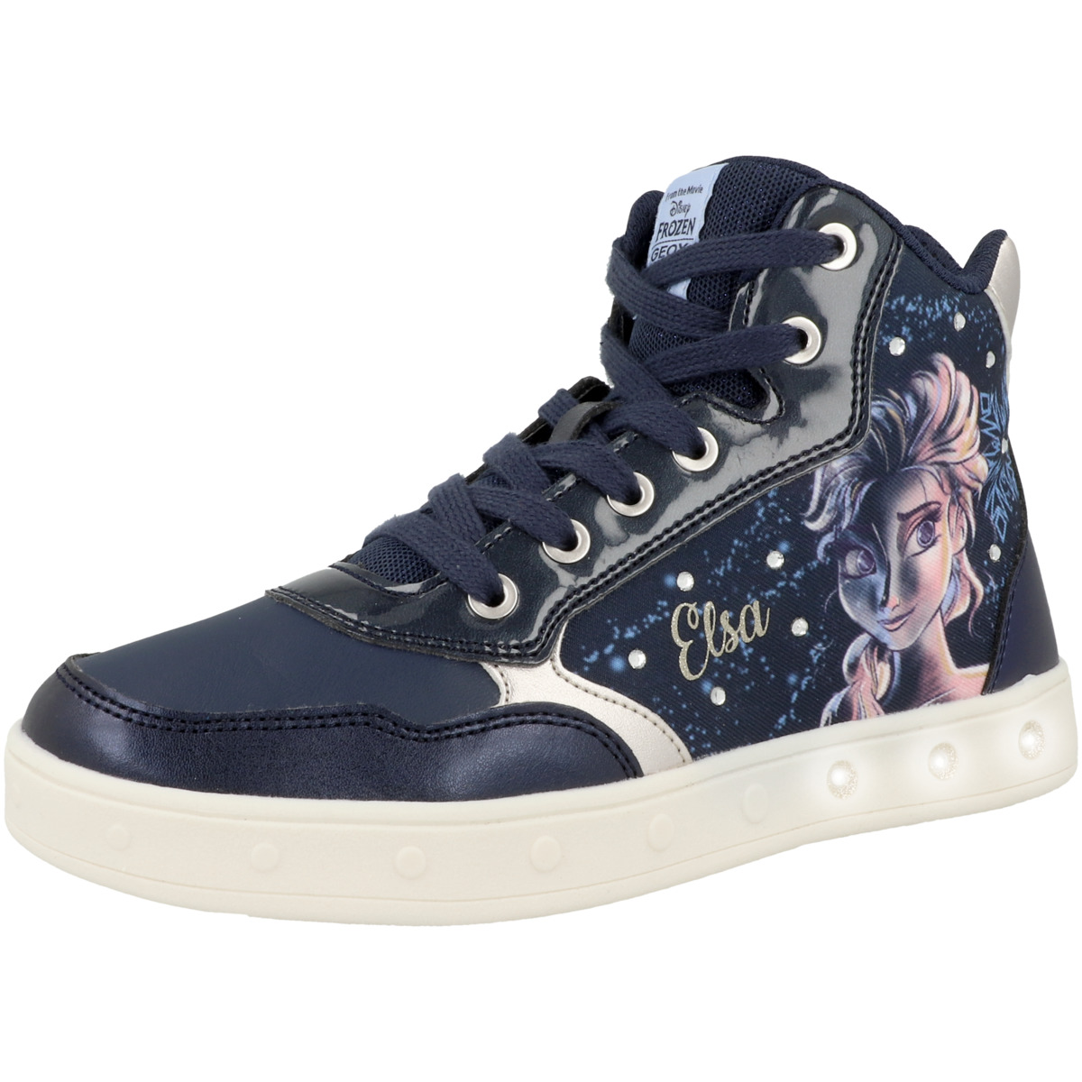 Geox J Skylin G. E Sneaker mid blau