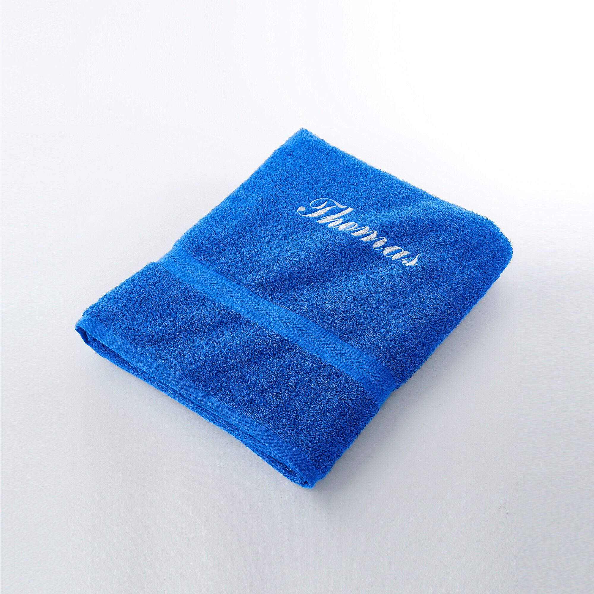Serviette éponge personnalisable confort moelleux