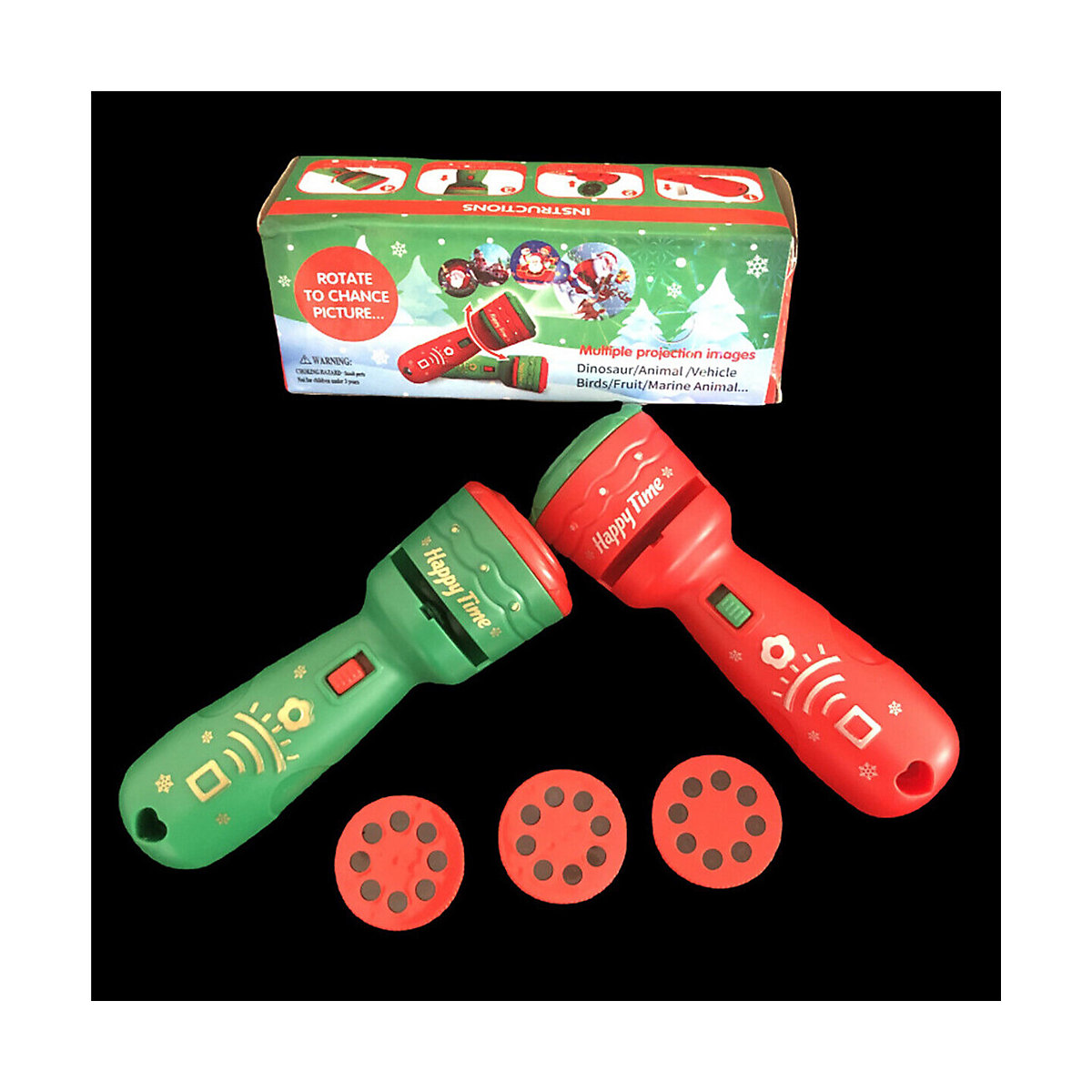 Weihnachten Projektorlampe Taschenlampe Spielzeug Für Kinder für Kinder