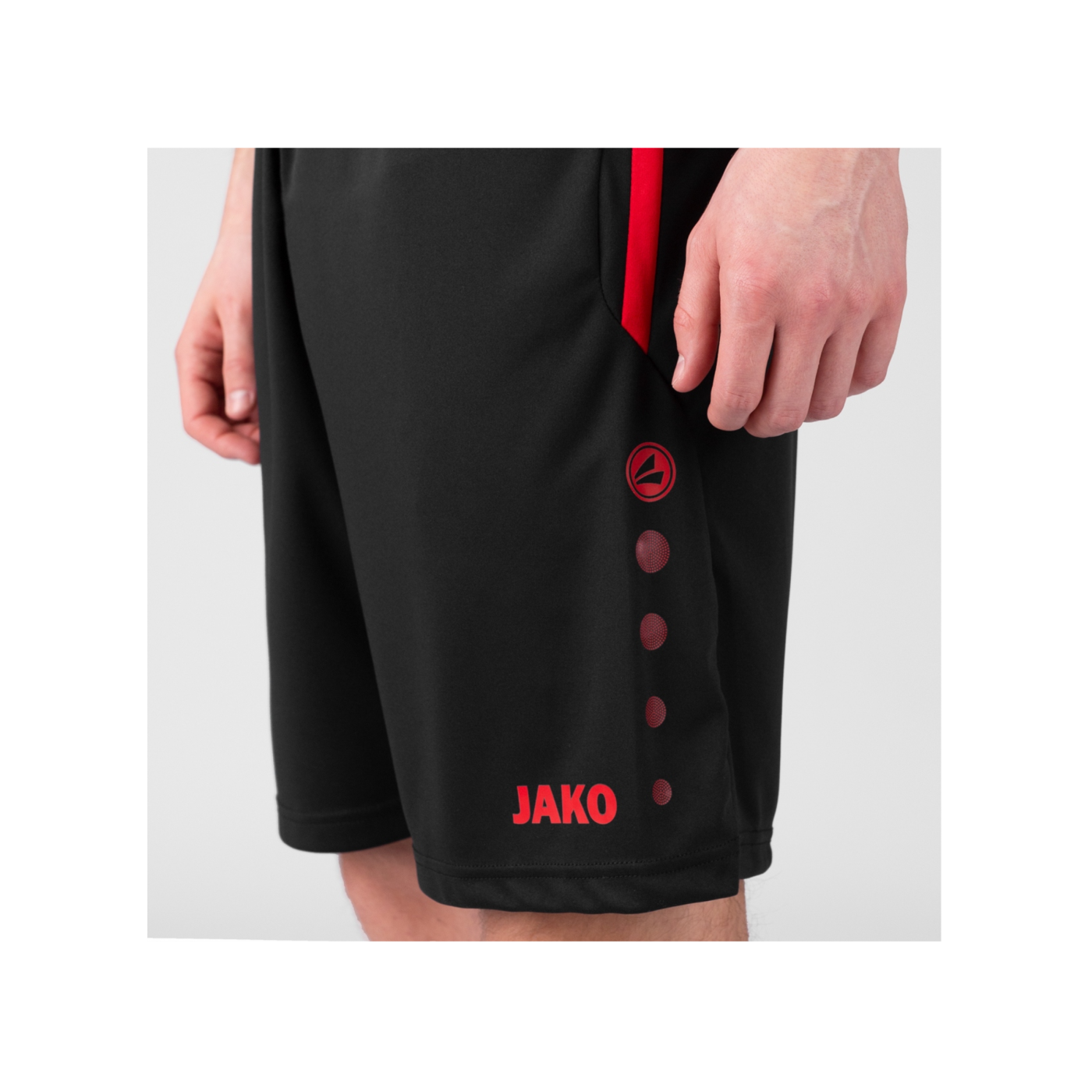 JAKO Allround Trainingsshort Schwarz F809