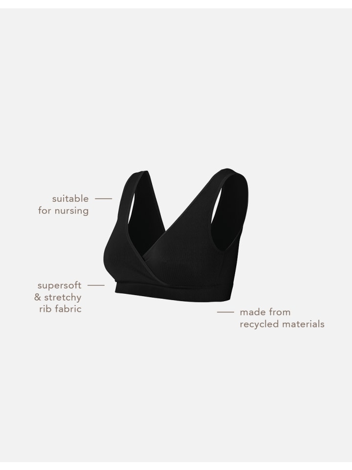 Noppies Unwattierte Still-Bh Gayla in Black günstig kaufen