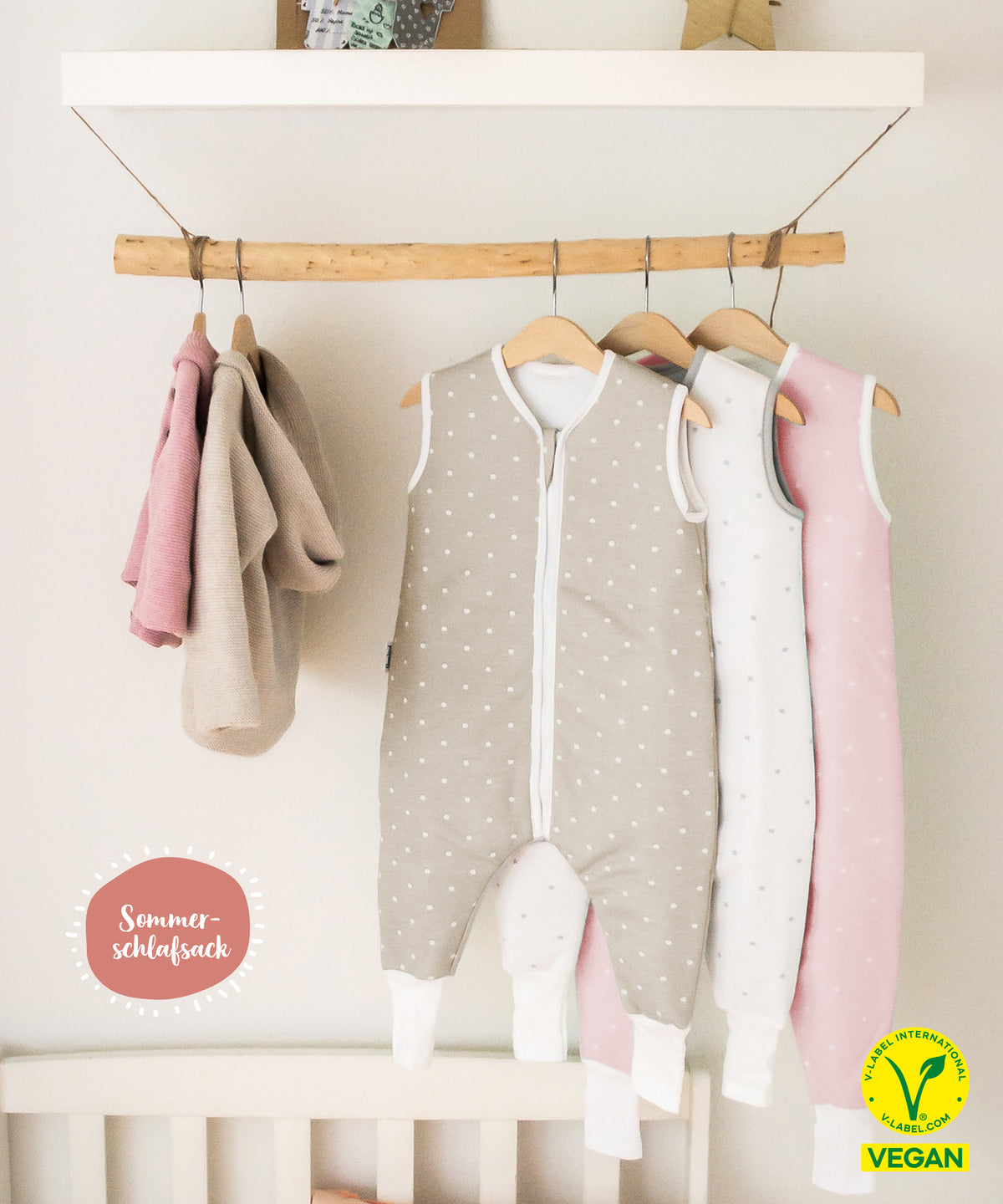 Sommerschlafsack mit Beinen