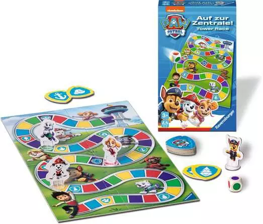 Paw Patrol - Auf zur Zentrale! - Kinderspiel ab 3 Jahren