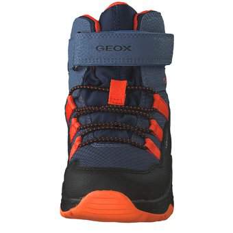 Geox J Sentiero Klett Boots in grau