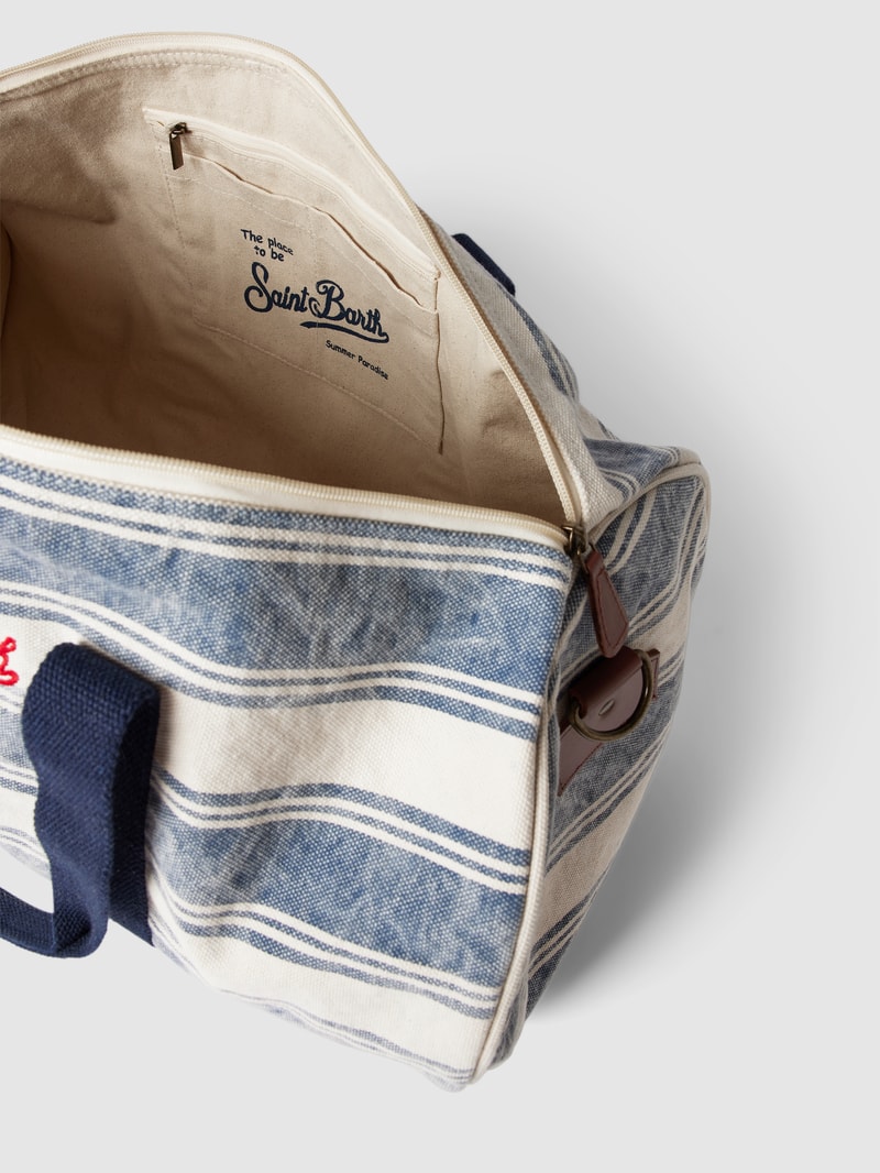 Weekender in Batik-Look Modell 'JETLEG ROUND' in marineblau