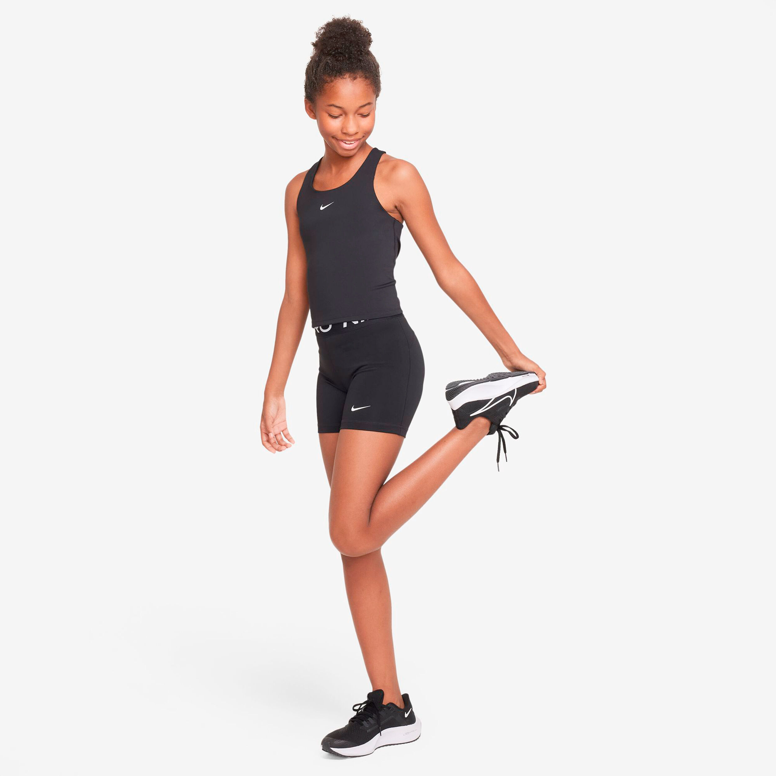Dri-Fit Swoosh Tank-Top Mädchen - Schwarz