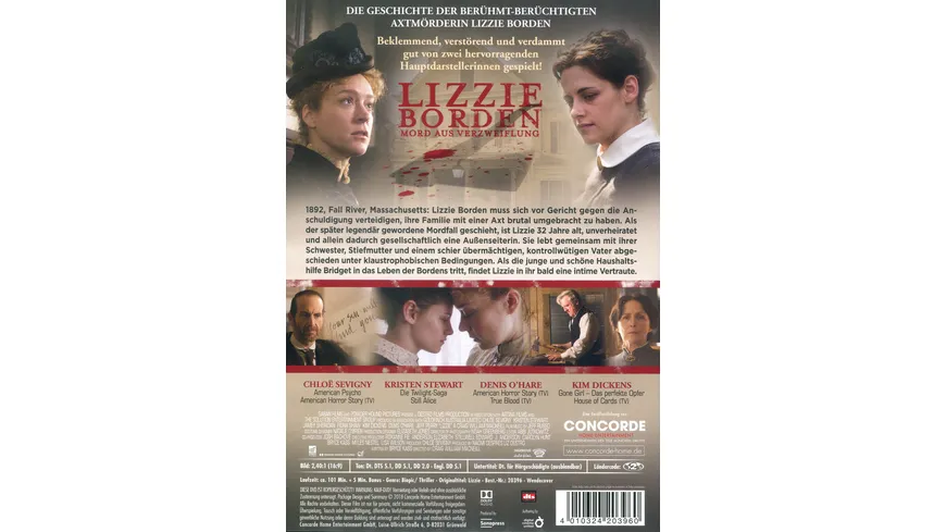 Lizzie Borden - Mord aus Verzweiflung