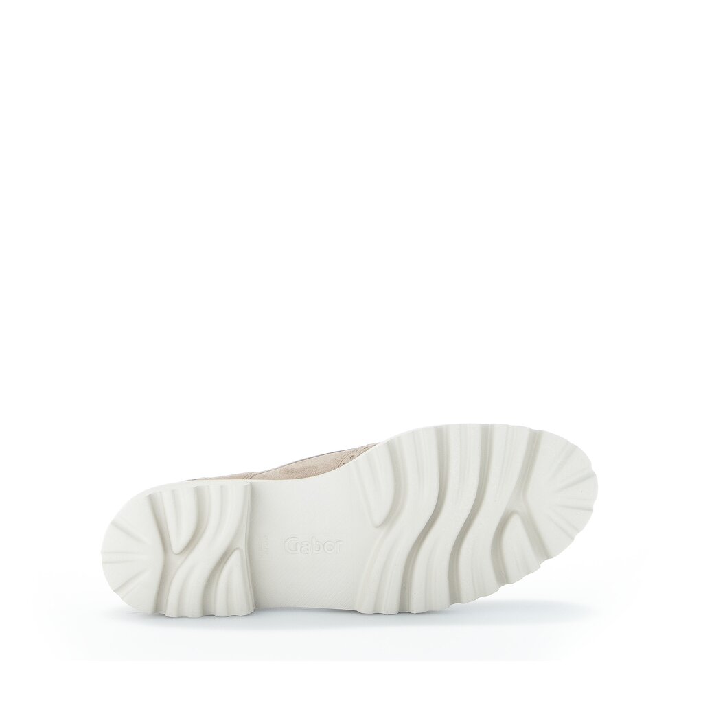 Gabor fashion Schnürschuh beige