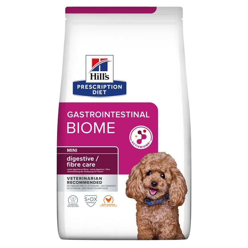 Hill's Hundetrockenfutter Hill's Prescription Diet Gastrointestinal Biome Mini mit Huhn 6kg