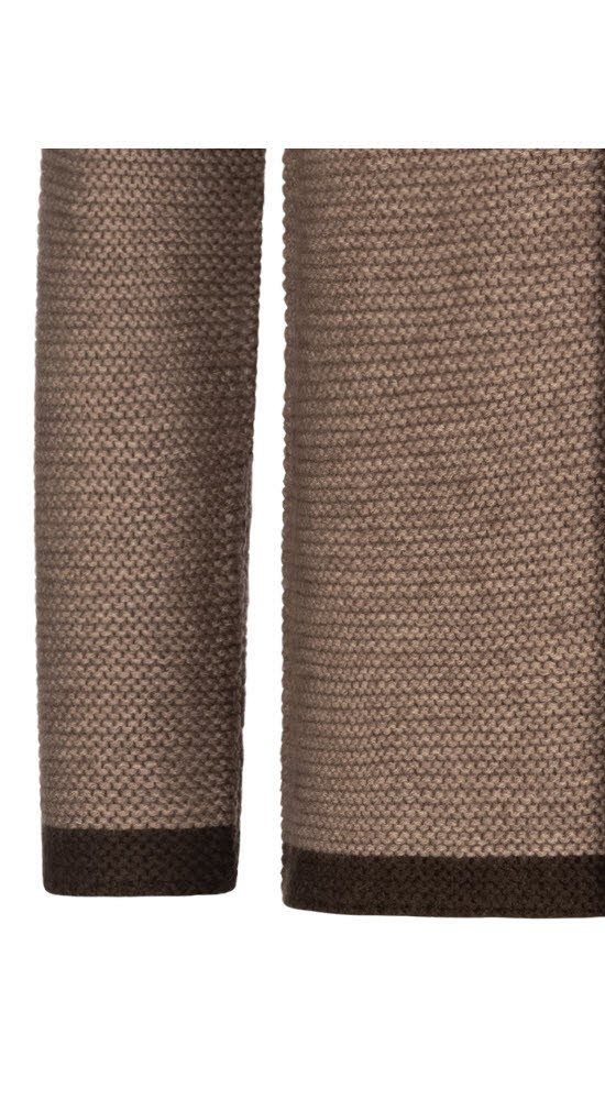 Nübler Trachtenstrickjacke Kinderstrickjacke Langarm Ignaz Bua in Braun von Nübler
