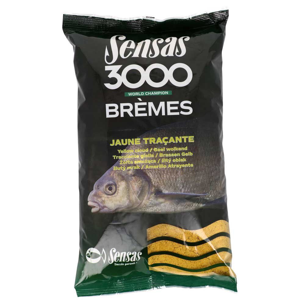 Amorce sensas 3000 bremes keltainen tracante 1kg