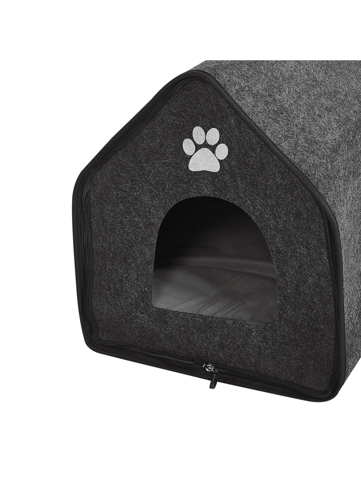 Beliani Tierbett JANGI in Grau - (W) 40 x (H) 40 x (L) 40 cm günstig kaufen onesize