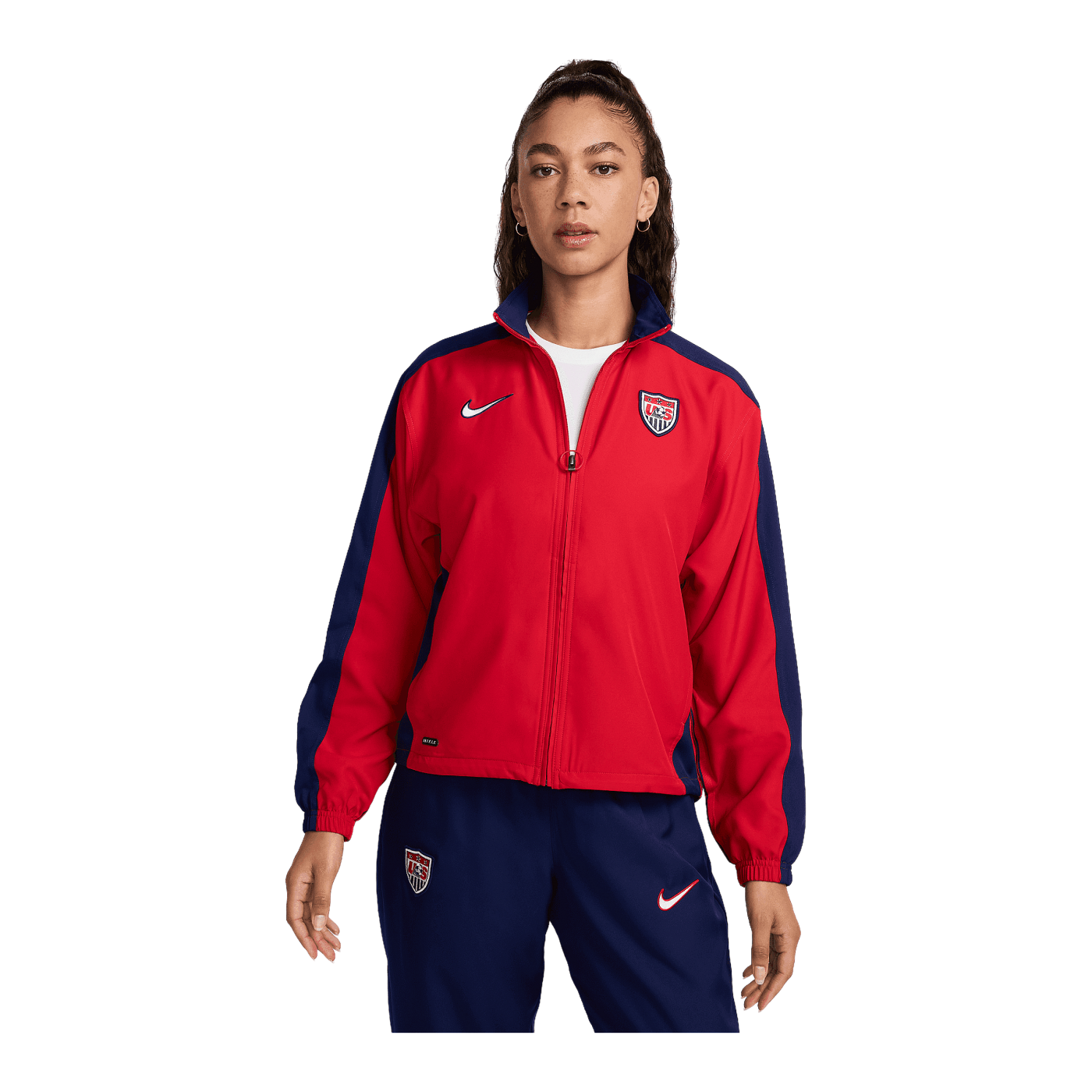 Nike USA Reissue Trainingsjacke Damen Rot F657
