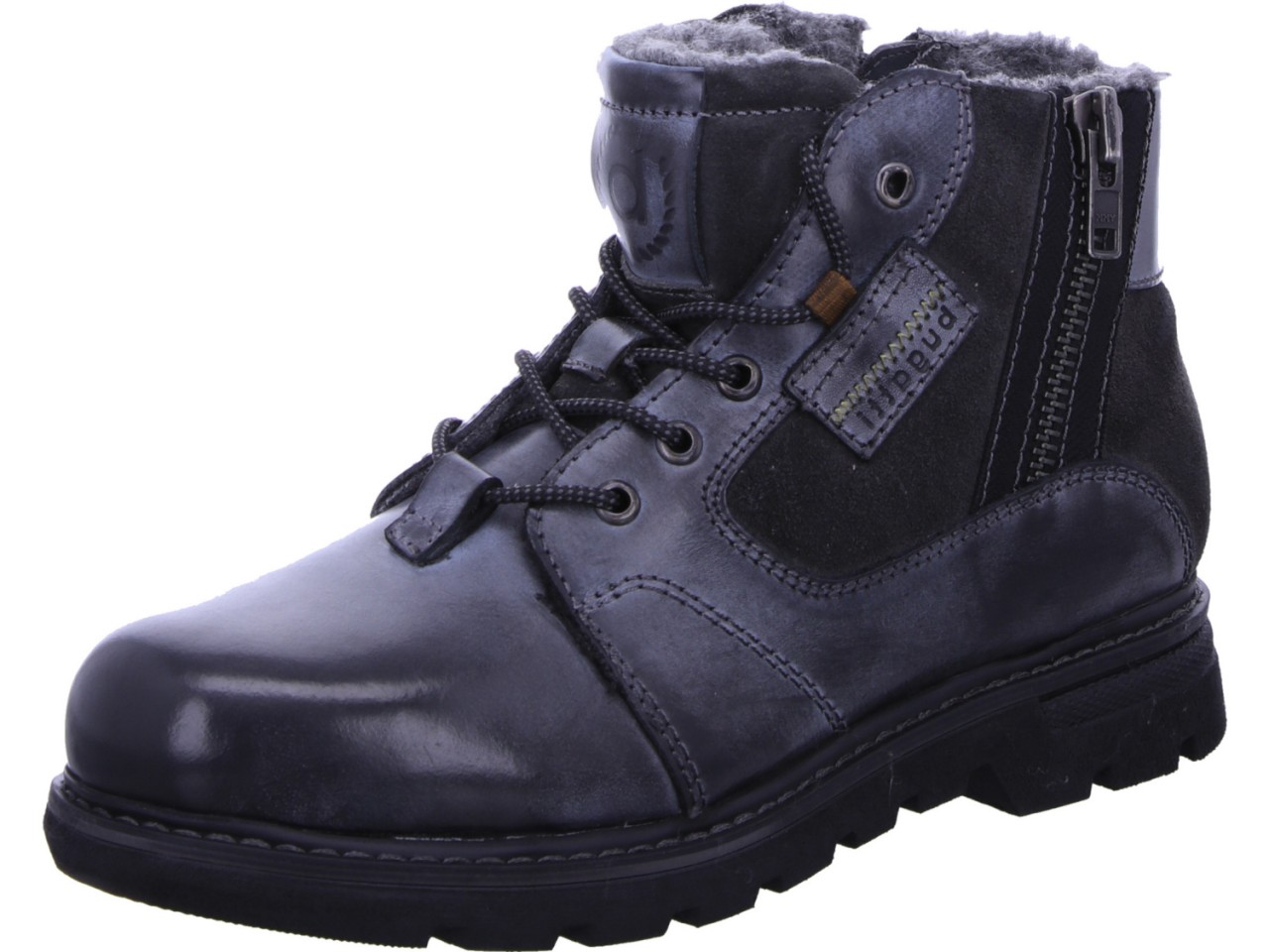 BUGATTI Stiefeletten grau Scarus