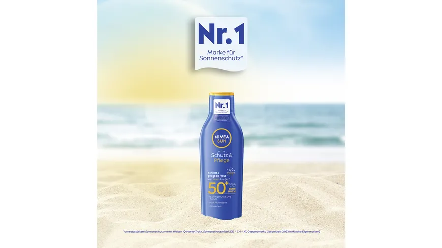 NIVEA SUN Schutz Pflege Milch LF50+ 200 ml