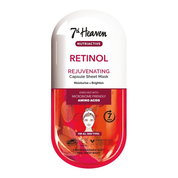 7th Heaven Nutriactive Retinol Rejuvenating arcmaszk 19g