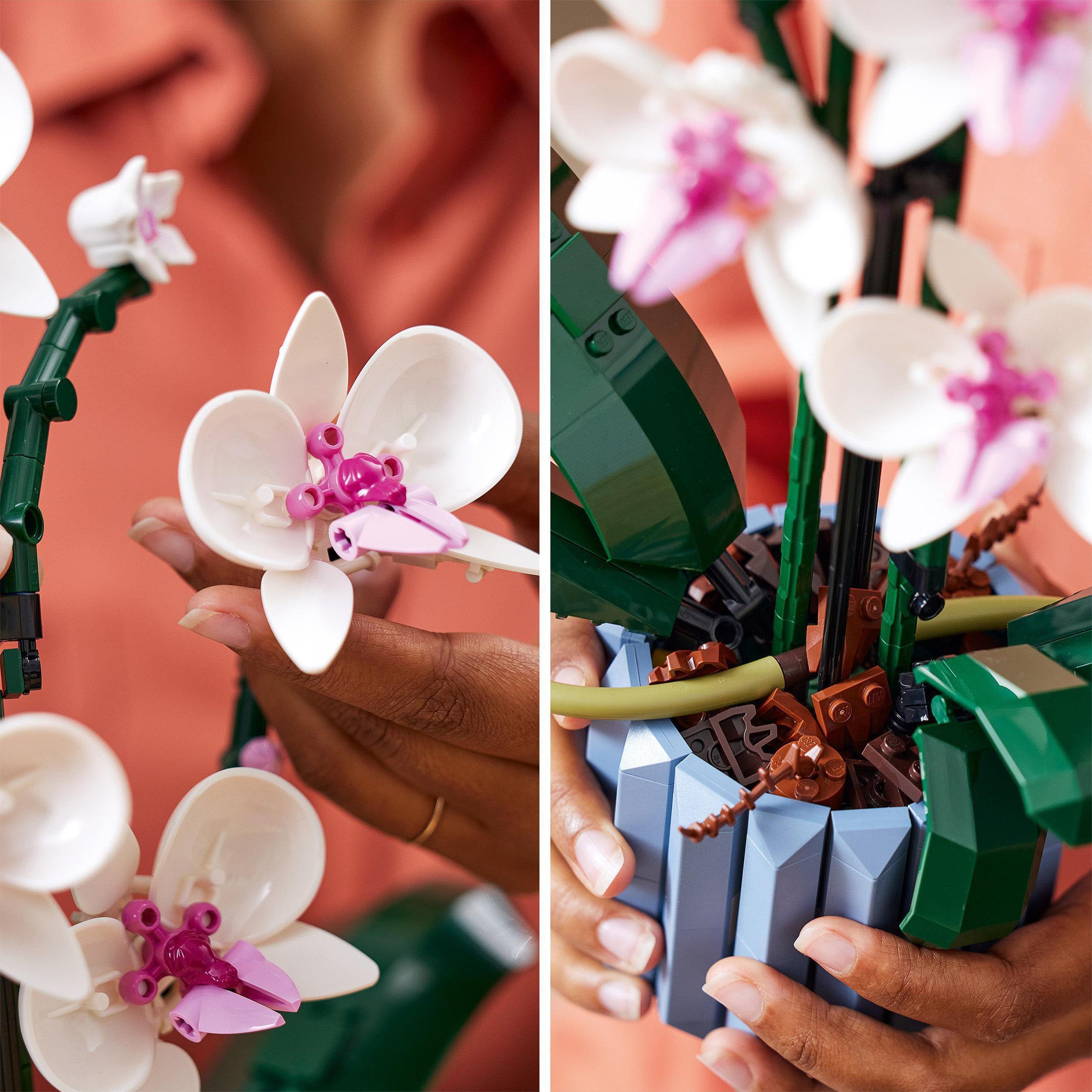 LEGO® Konstruktionsspielsteine Orchidee (10311), LEGO®, (608 St)