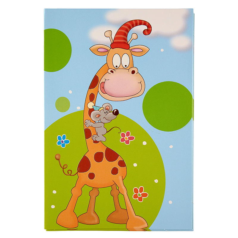 Kort giraff & mus