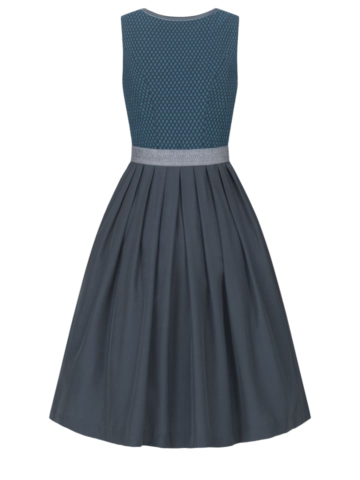 Nübler Midi Dirndl Gudrun in Petrol günstig kaufen