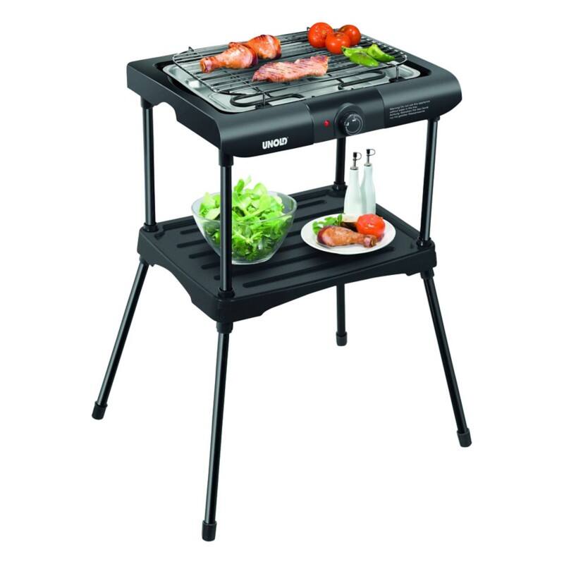 Standgrill Unold Black Rack 58550 Schwarz 2000 W