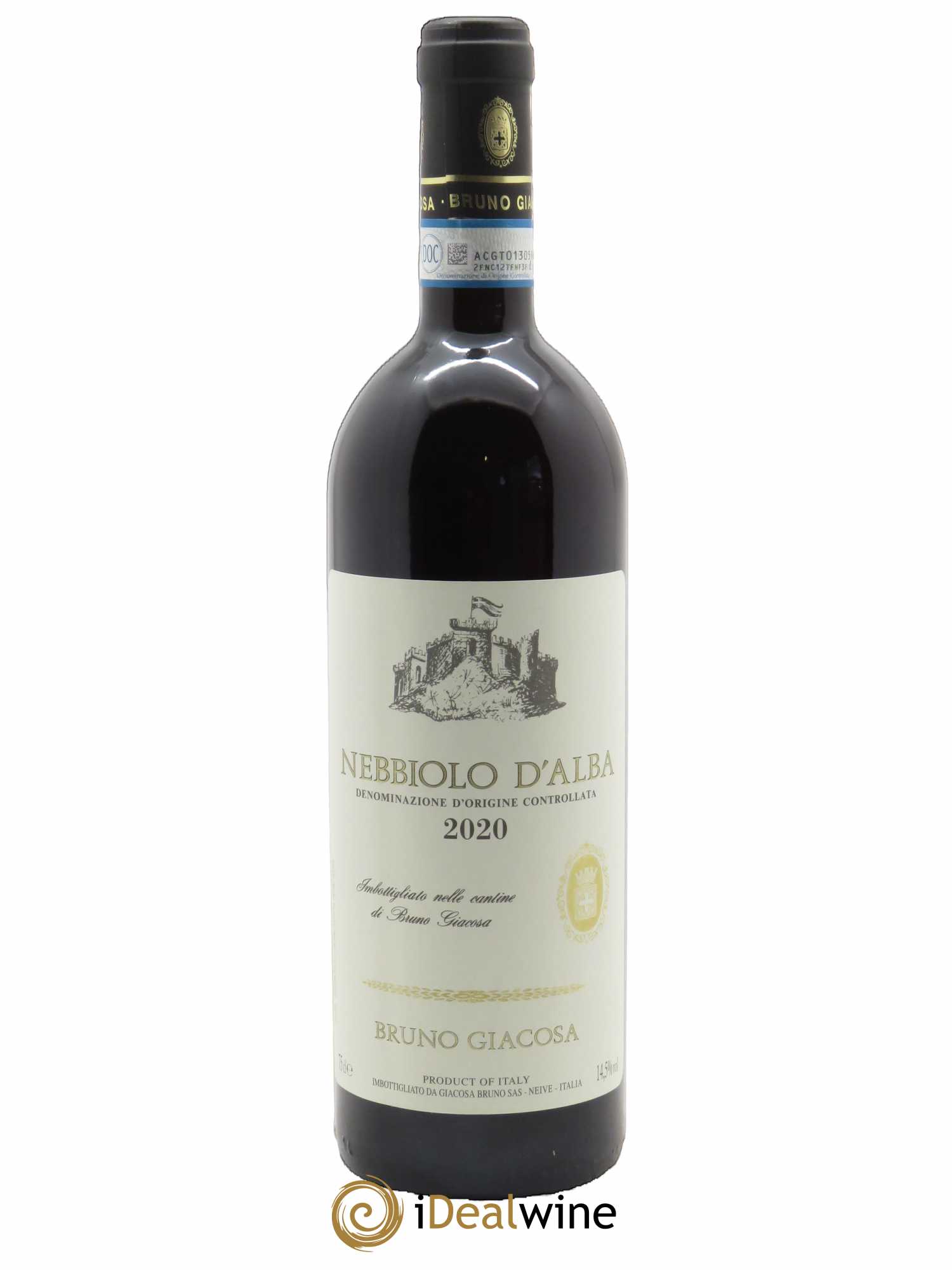 Nebbiolo d'Alba DOC Casa Vinicola Bruno Giacosa  2020 - Lot de 1 Bouteille